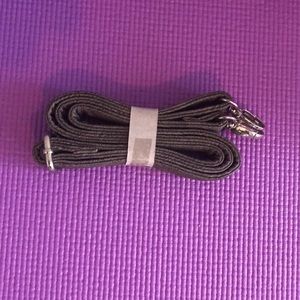 Purse straps gray